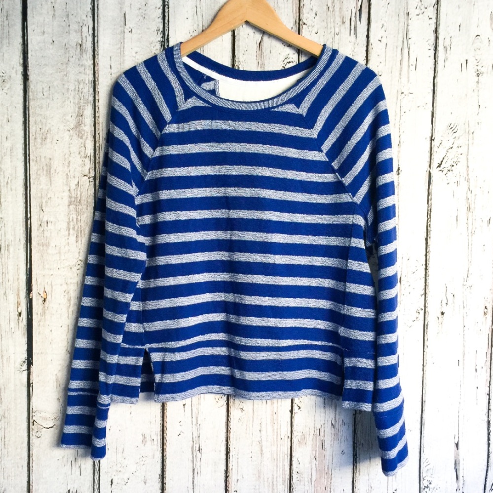 Merona Crop Top Sweatshirt Size L EUC